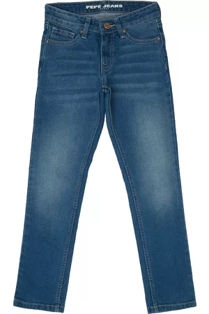 Pepe Jeans Boys Relaxed Fit Low Distress Light Fade Jeans