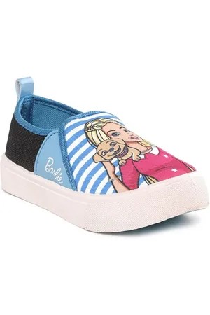 toothless Girls Barbie Printed Slip-On Sneakers