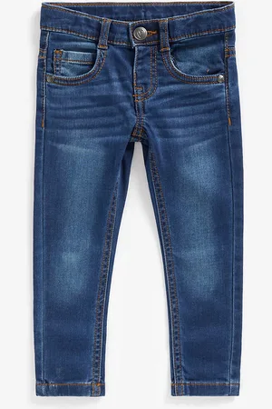 Mothercare Girls Blue Light Fade Clean Look Stretchable Jeans