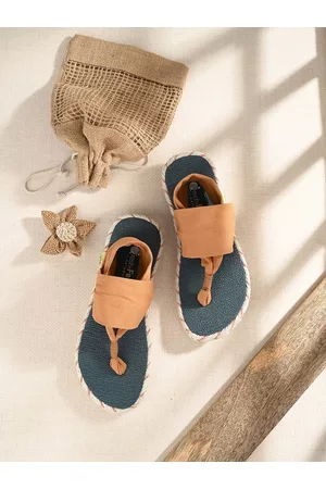 FRESH 1947 FEET Women Open Toe Flats