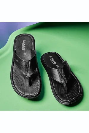 Duke Men Textured Comfort Sandals