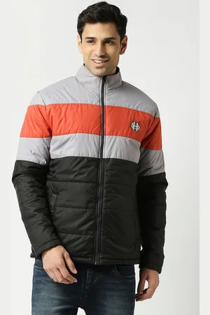 DRAGON HILL Colourblocked Puffer Jacket
