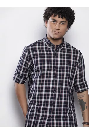 Nautica Men Classic Fit Tartan Checked Cotton Shirt