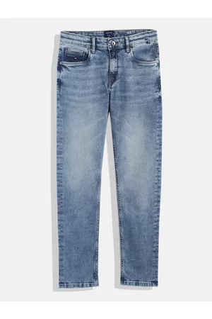 Nautica Boys Blue Slim Fit Clean Look Stretchable Jeans