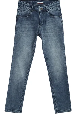 CANTABIL Boys Heavy Fade Stretchable Cotton Jeans