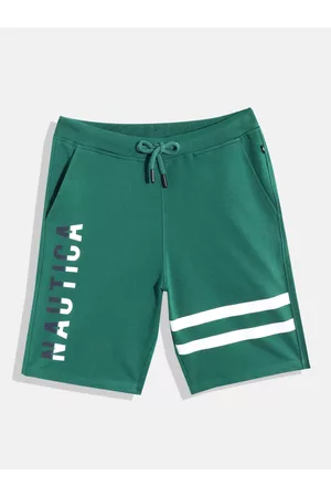 Nautica Boys Pure Cotton Brand Logo Printed Shorts