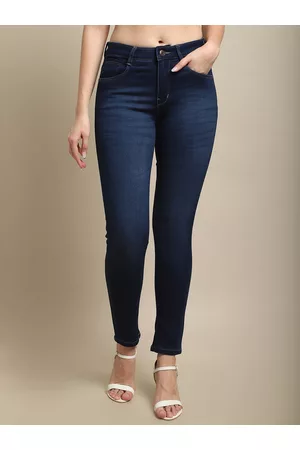 CANTABIL Women Light Fade Slim Fit Stretchable Jeans