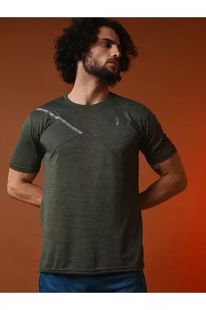 Campus Olive Dry-Fit Training T-shirt