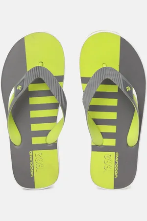 Woodland Men Colourblocked Thong Flip-Flops
