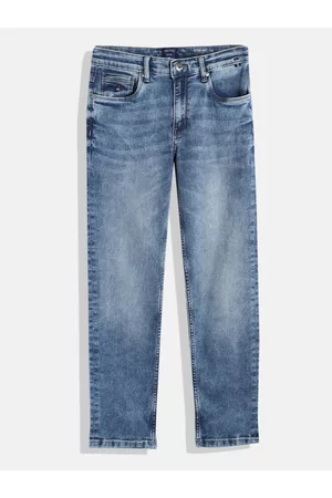 Nautica Boys Straight Fit Clean Look Stretchable Jeans