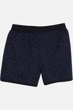 Kryptic Girls Animal Printed Slim Fit Pure Cotton Shorts