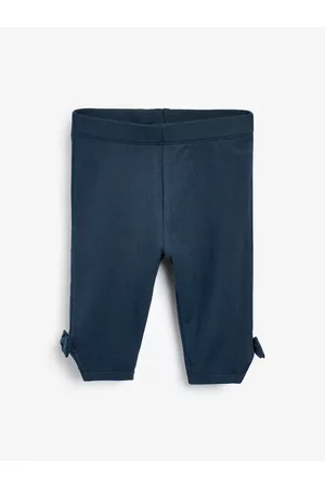 Next Girls Three-Fourth Length Leggings with Bow Detail