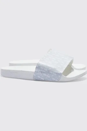 Boohoo Printed Sliders