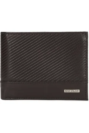 PETER ENGLAND Men Brown Genuine Leather Wallet - Price History