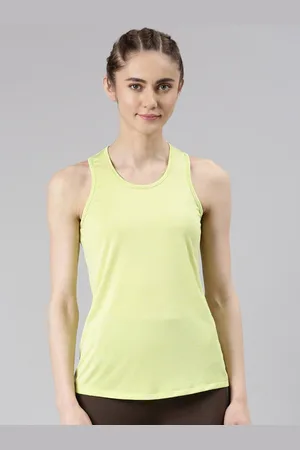 ENAMORA Regular Fit Sleeveless Dry Fit Antimicrobial Sports Tshirt