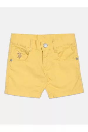 Ralph Lauren Boys Slim Fit Mid Rise Pure Cotton Shorts