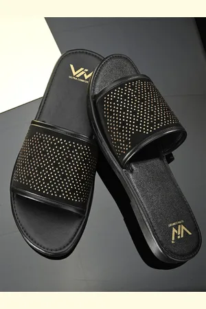 Viv Men Embellished Sliders