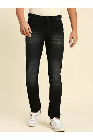 HJ HASASI Men Relaxed Fit Heavy Fade Stretchable Pure Cotton Jeans
