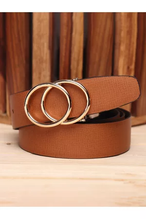 DressBerry Women Textured Wide Belt