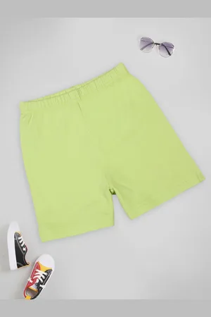 MeeMee Girls Mid-Rise Regular Shorts