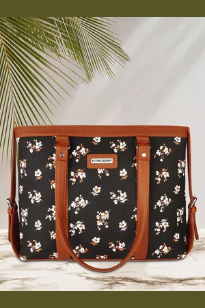 FLYING BERRY Floral Printed Structured Shoulder Bag