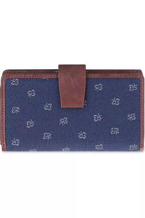 THE CLOWNFISH Filipia Women Floral Printed Two Fold Wallet