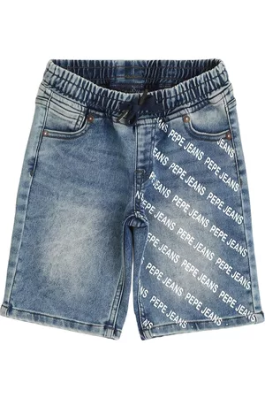 Pepe Jeans Boys Washed Slim Fit Denim Shorts