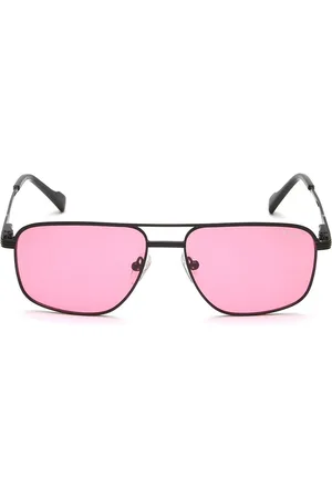 Idee Men Square Sunglasses with UV Protected Lens IRS1183C5SG