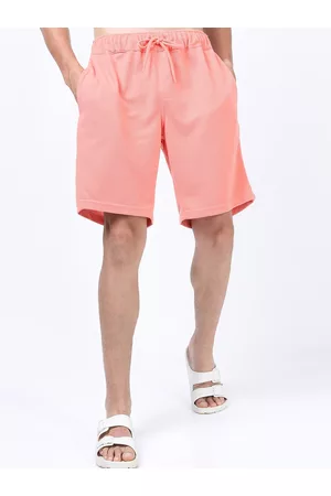 Highlander Men Coral Knee Length Short