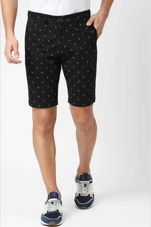 DRAGON HILL Men Mid-Rise Geometric Printed Slim Fit Chino Shorts