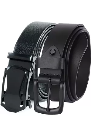 Kastner Men Set Of 2 Leather Formal Belt