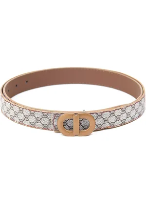 Calvadoss Girls PU Belt With Push Pin Closure