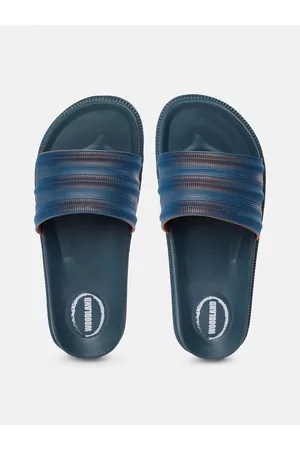 Woodland Men Self Design Slip-On Flip Flops