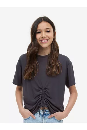 H&M Girls Drawstring T-Shirt