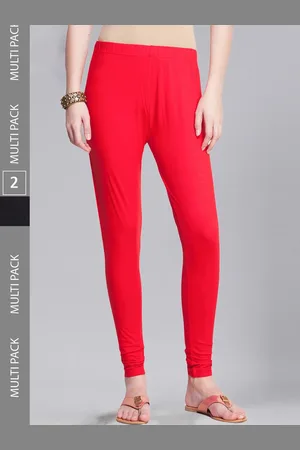 Dollar Missy Pack Of 2 Slim Fit Ankle-Length Leggings