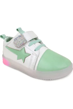Superminis Kids Colourblocked Embellished Sneakers