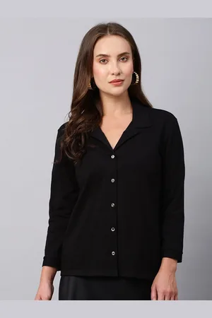 Chemistry Pure Cotton Shirt Style Top