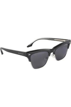 Giordano Women Grey Lens & Black Other Sunglasses with Polarised Lens