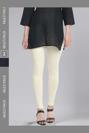 Dollar Missy Pack Of 2 Slim Fit Ankle-Length Leggings