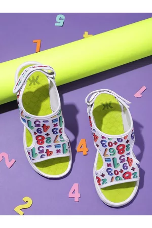Kook N Keech Women Multicoloured Sports Sandals with Cut-Out