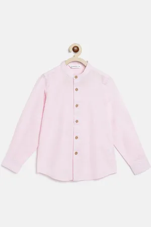 Campana Boys Opaque Casual Cotton Shirt