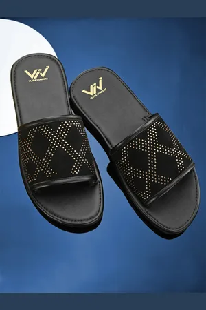 Viv Men Embellished Sliders