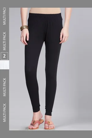 Dollar Missy Pack Of 2 Slim Fit Ankle-Length Leggings