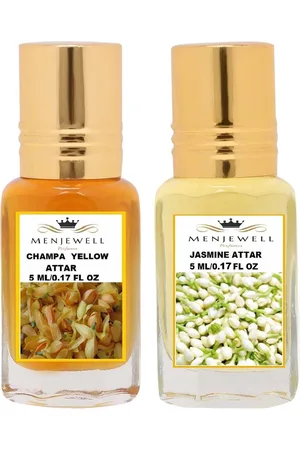 Menjewell Unisex Attar Combo Pack 10 ml