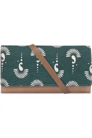 THE CLOWNFISH Jolene Women Floral Printed Envelop Wallet