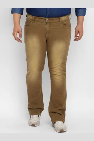 URBANO Men Light Fade Stretchable Mid-Rise Bootcut Jeans