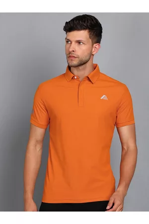 Alan Jones Polo Collar Dry Tech Antimicrobial Slim Fit Training T-shirt
