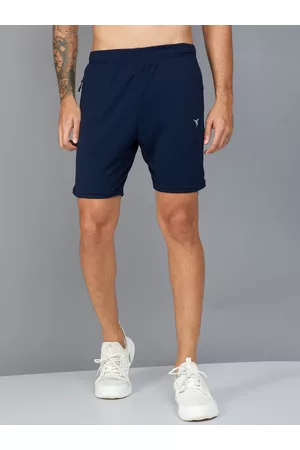 TECHNOSPORT Men Antimicrobial Training or Gym Slim Fit Sports Shorts
