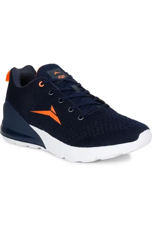 JQR Men HILTON Navy Blue Mesh Running Shoes