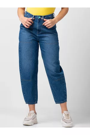 SPYKAR Women Boyfriend Fit High-Rise Light Fade Jeans